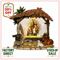 Nativity Stable Glitter Water Globe