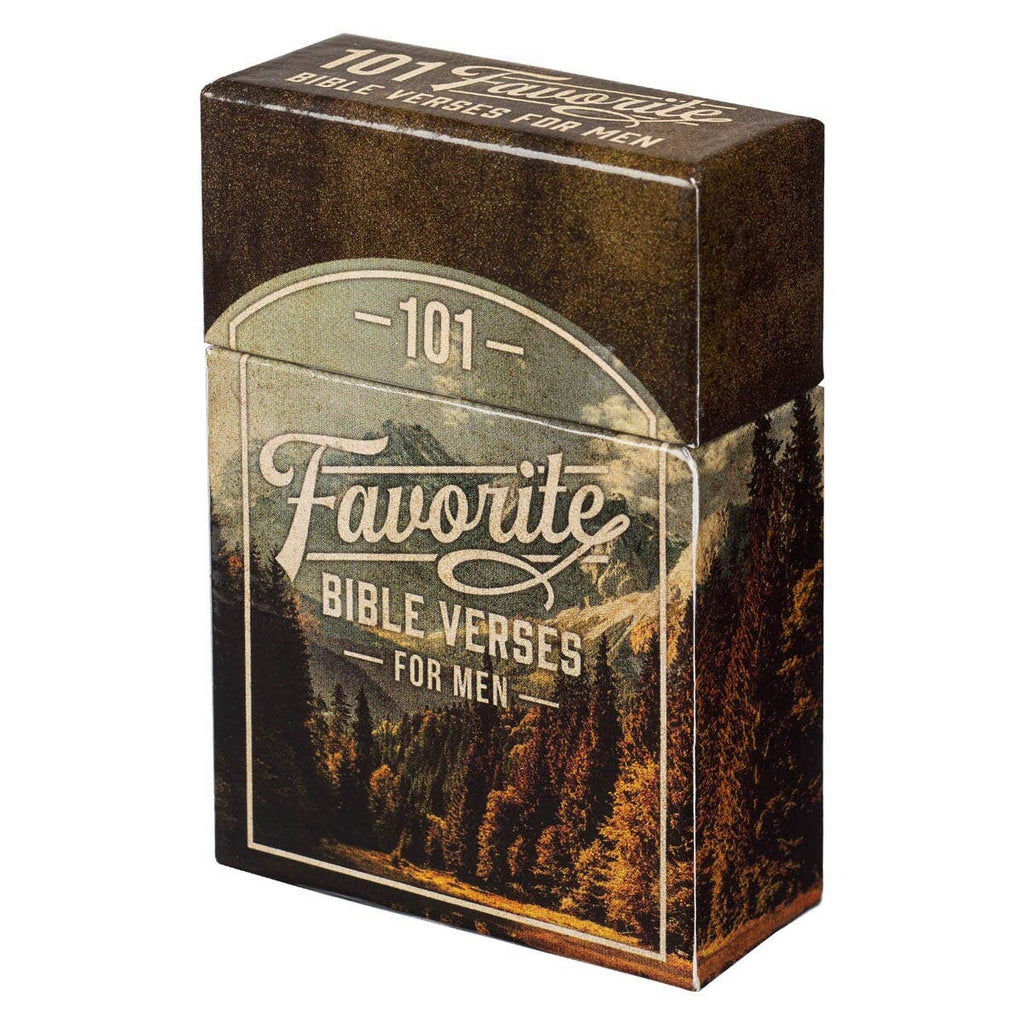 Box of Blessings Favorite Bible Verses for Men