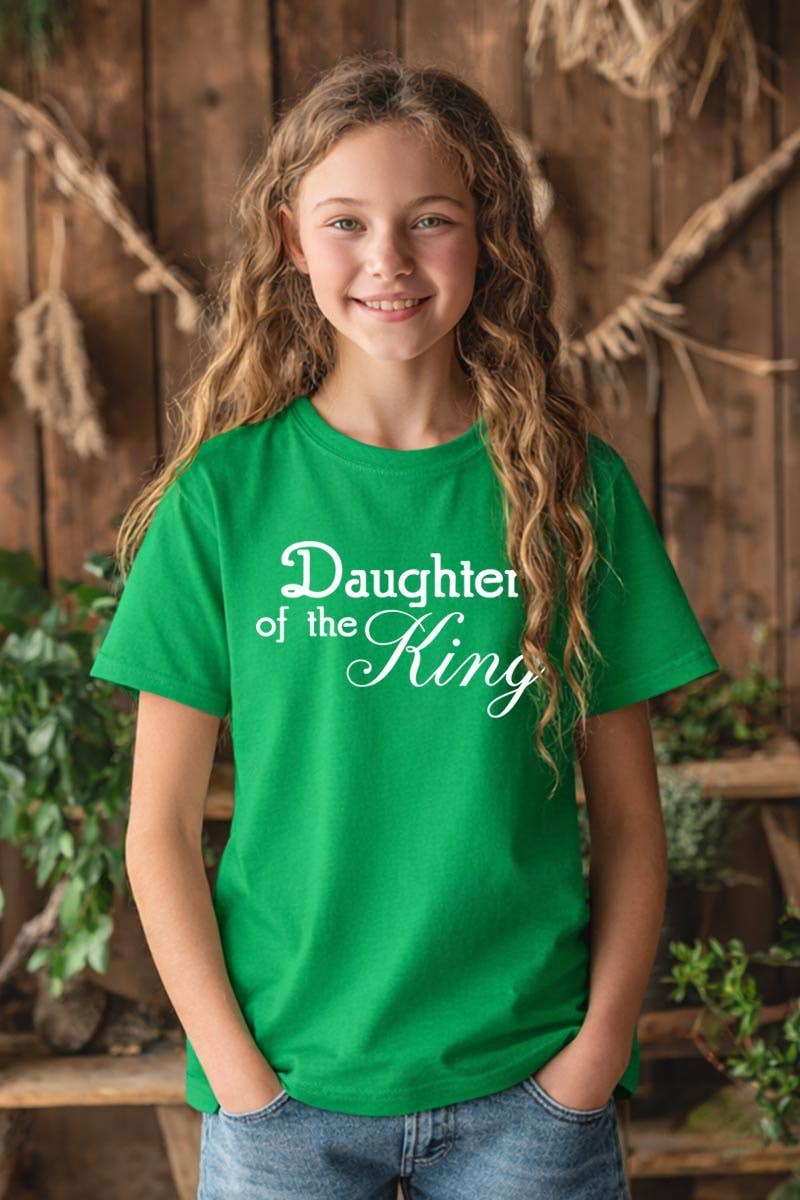 Daughter of the King Faith Kids Graphic Heavy Cotton Tee