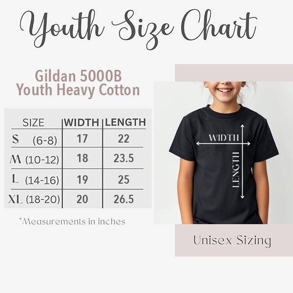 Daughter of the King Faith Kids Graphic Heavy Cotton Tee