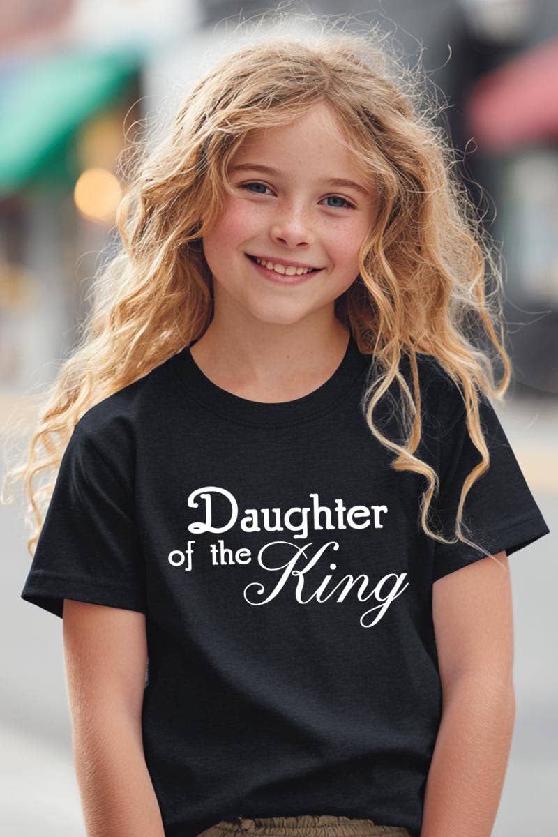Daughter of the King Faith Kids Graphic Heavy Cotton Tee
