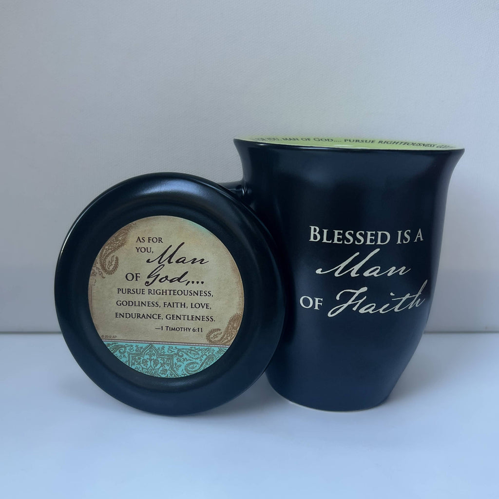 Coaster Mug for Man of Faith