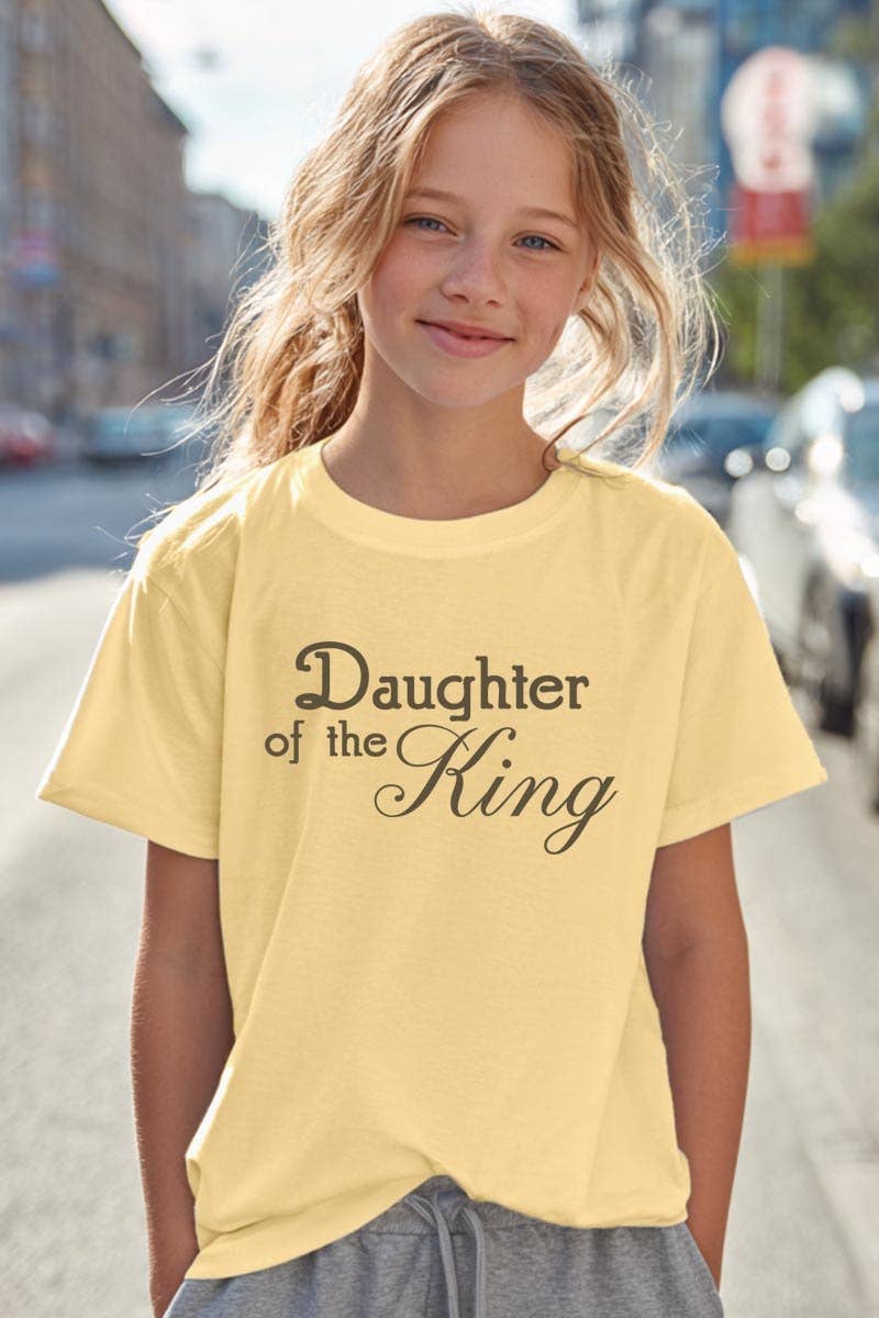 Daughter of the King Faith Kids Graphic Heavy Cotton Tee