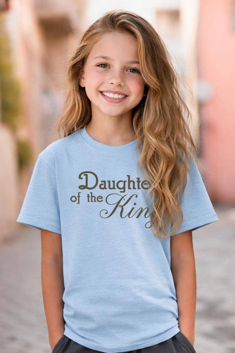 Daughter of the King Faith Kids Graphic Heavy Cotton Tee