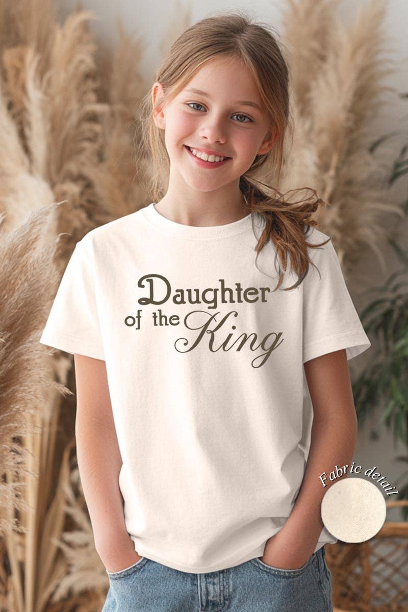 Daughter of the King Faith Kids Graphic Heavy Cotton Tee