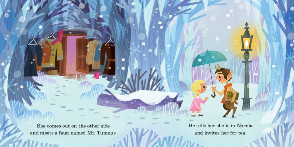 Lion, the Witch and the Wardrobe board book: C. S. Lewis