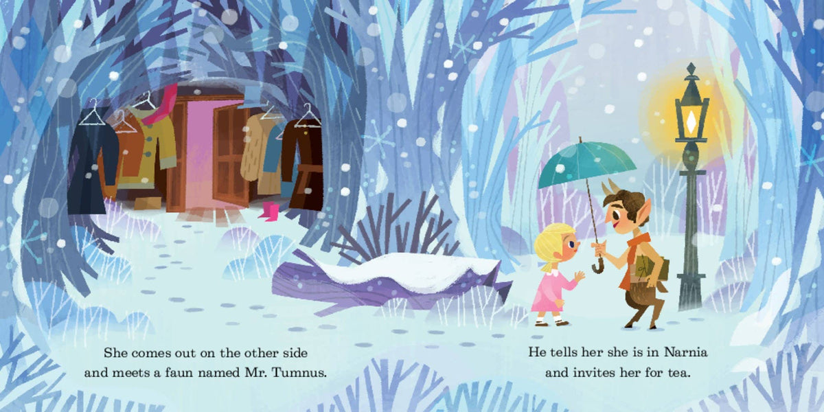 Lion, the Witch and the Wardrobe board book: C. S. Lewis