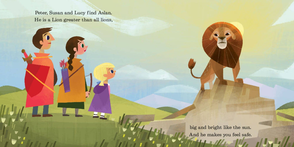 Lion, the Witch and the Wardrobe board book: C. S. Lewis