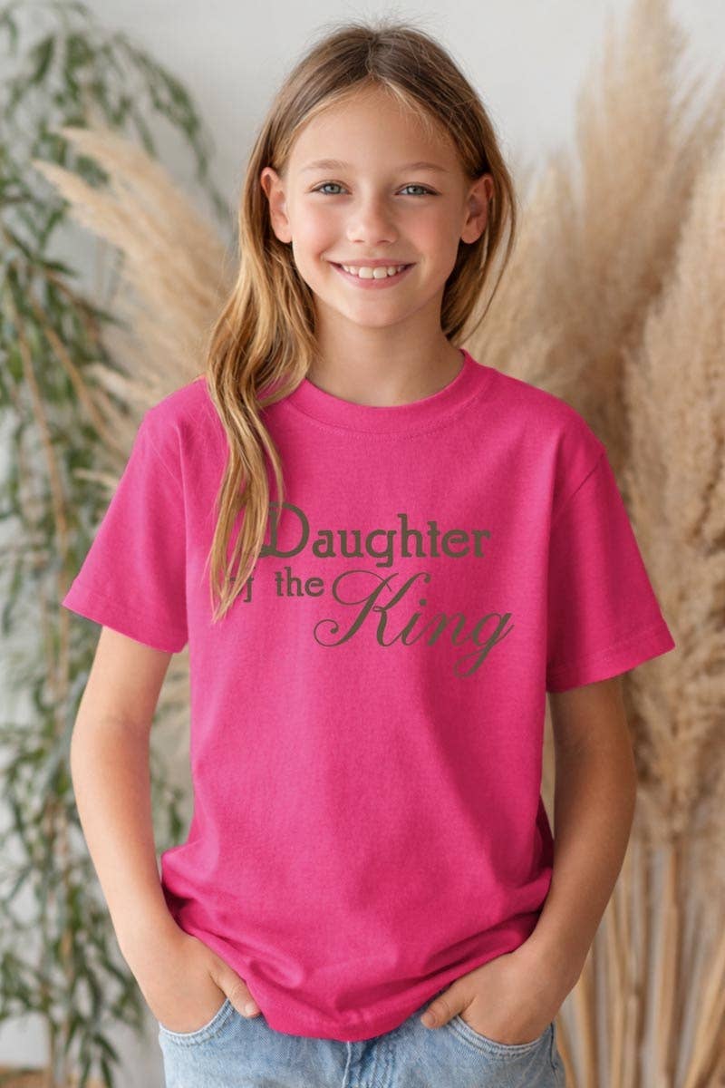 Daughter of the King Faith Kids Graphic Heavy Cotton Tee