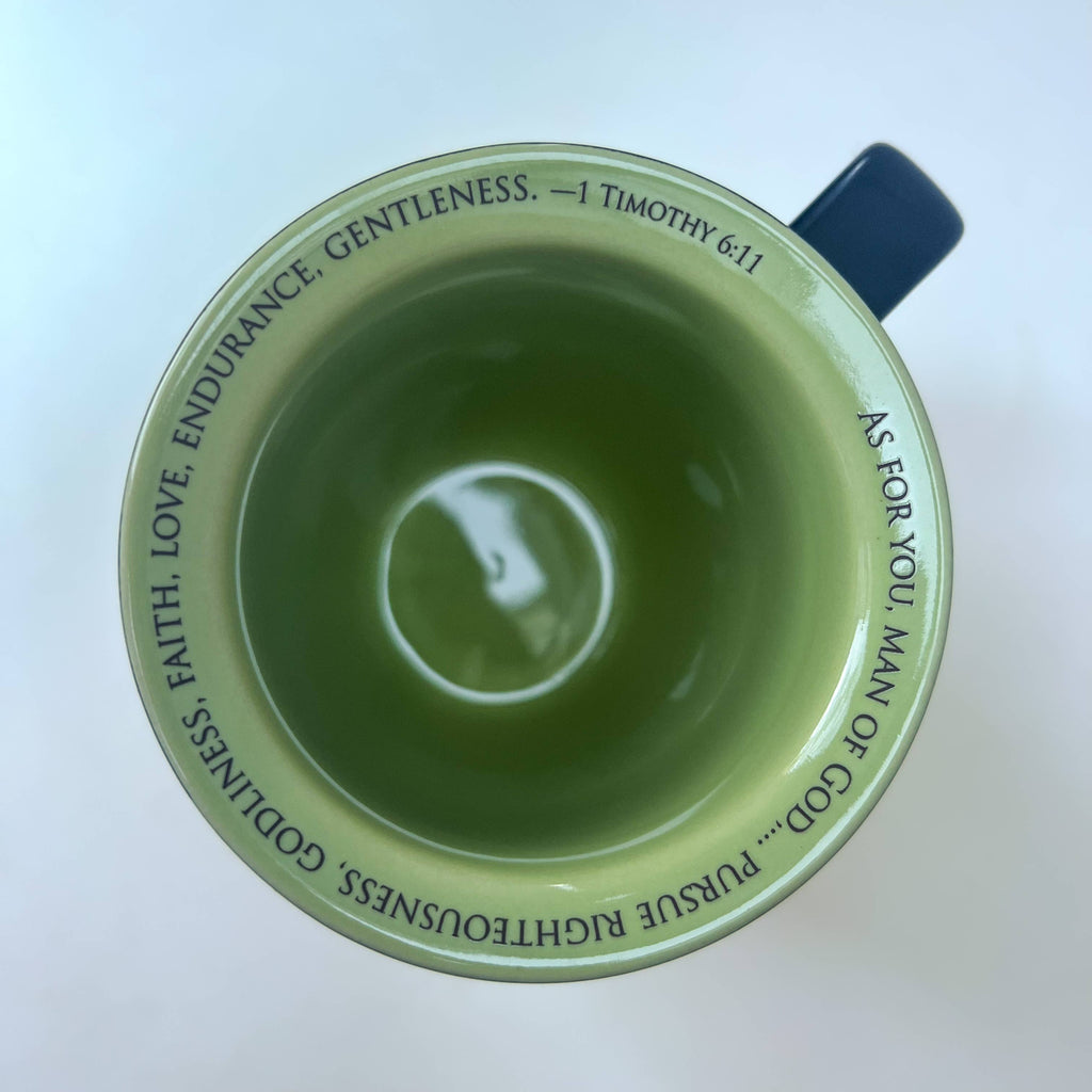 Coaster Mug for Man of Faith