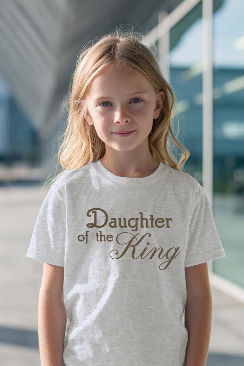 Daughter of the King Faith Kids Graphic Heavy Cotton Tee
