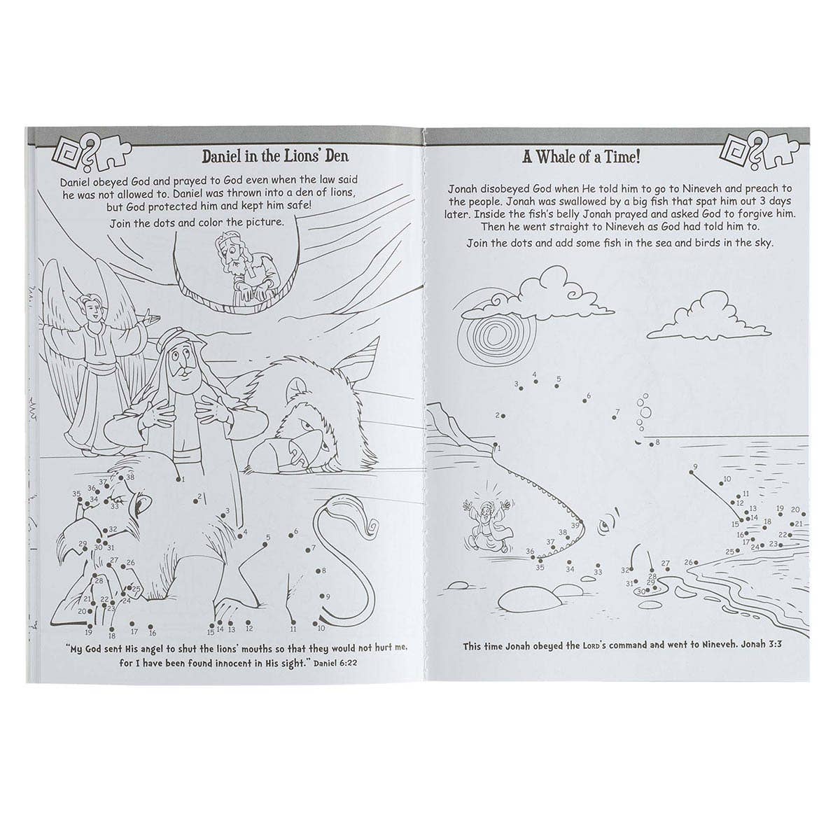 Kid Book Bible Story Activity Fun Softcover