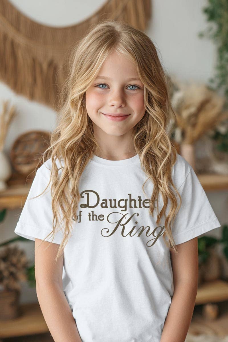Daughter of the King Faith Kids Graphic Heavy Cotton Tee