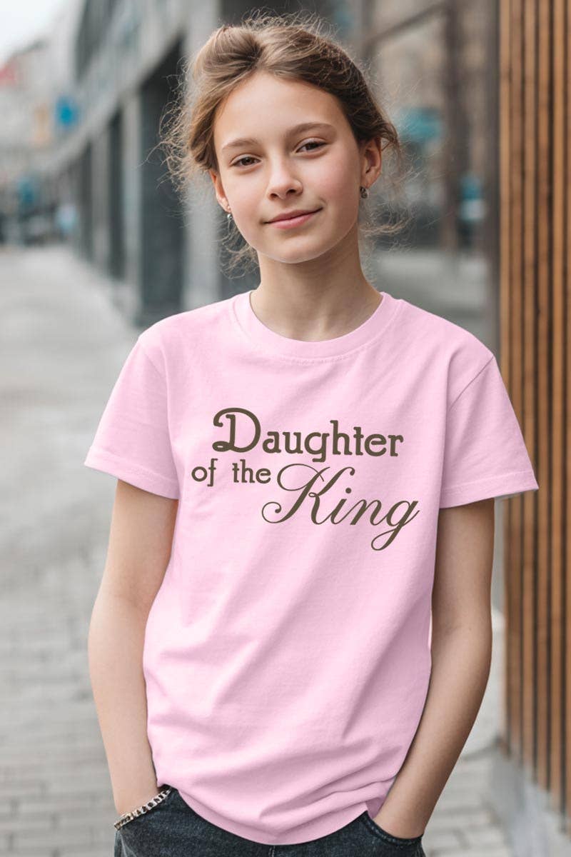 Daughter of the King Faith Kids Graphic Heavy Cotton Tee