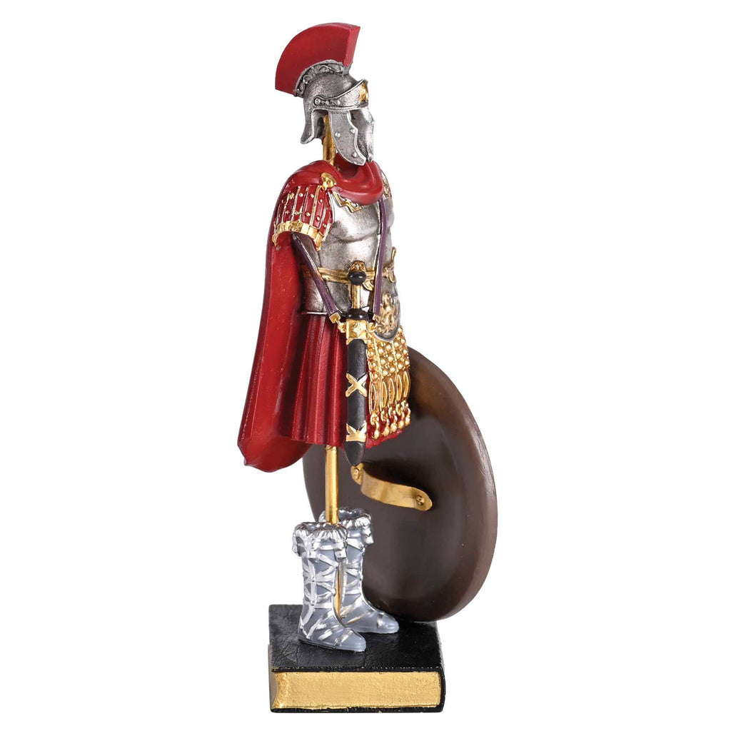 Figurine Full Armor Of God Red Gold 6H
