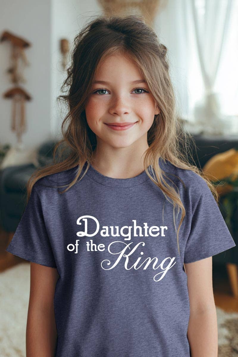 Daughter of the King Faith Kids Graphic Heavy Cotton Tee