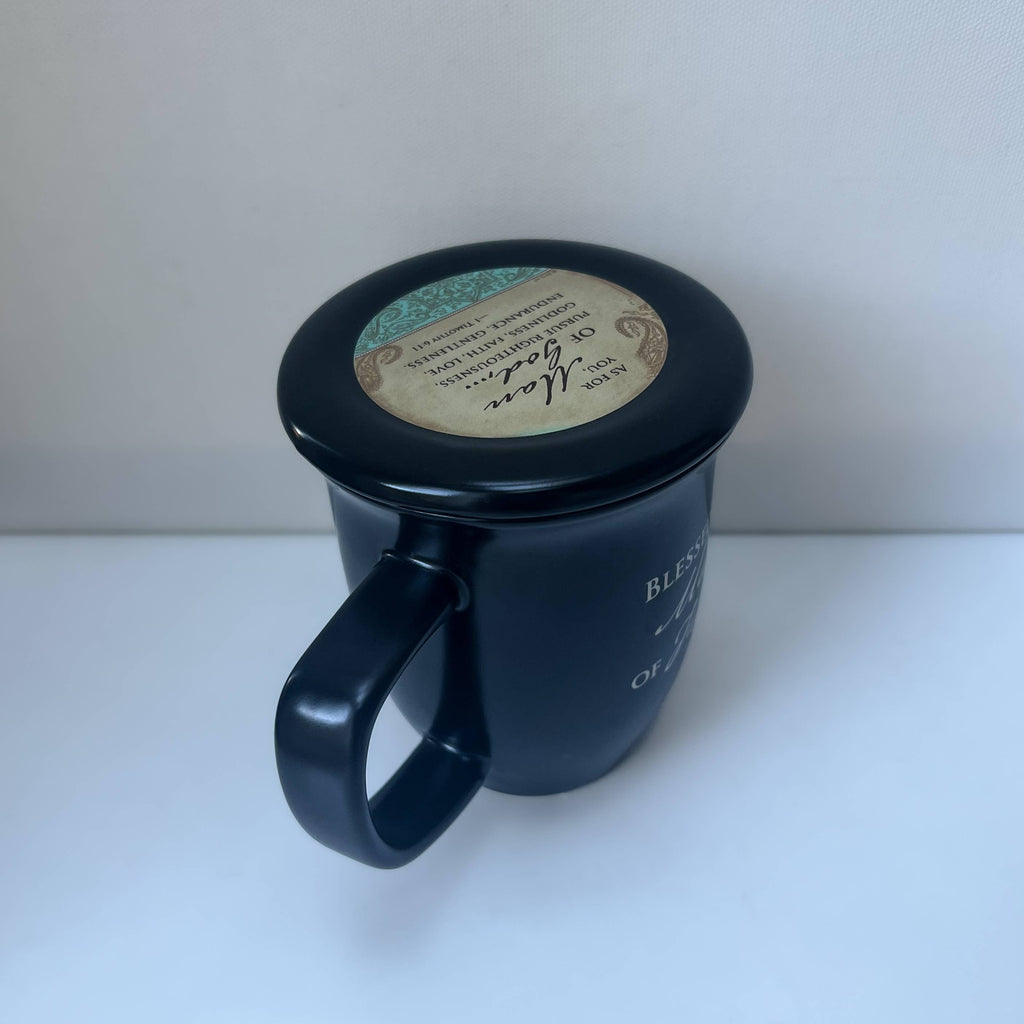 Coaster Mug for Man of Faith