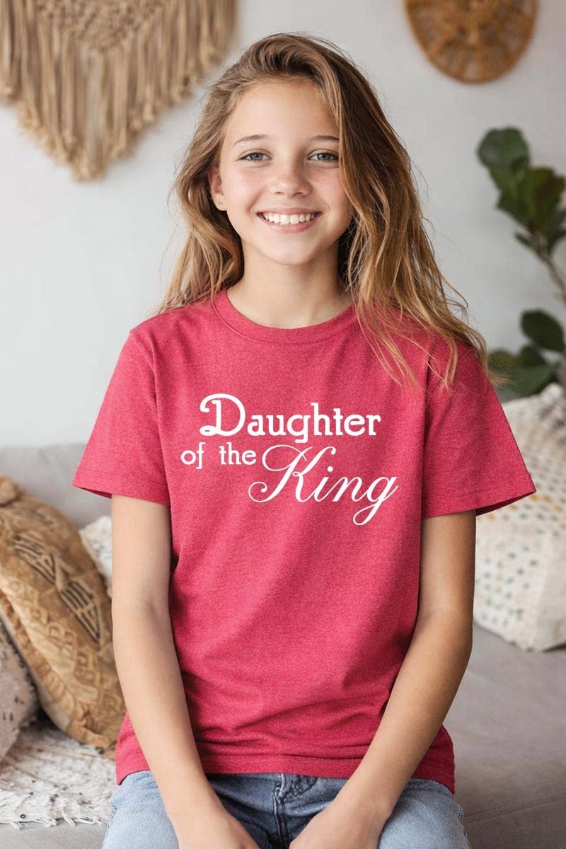Daughter of the King Faith Kids Graphic Heavy Cotton Tee
