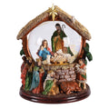 Waterglobe Nativity With Animals Kings